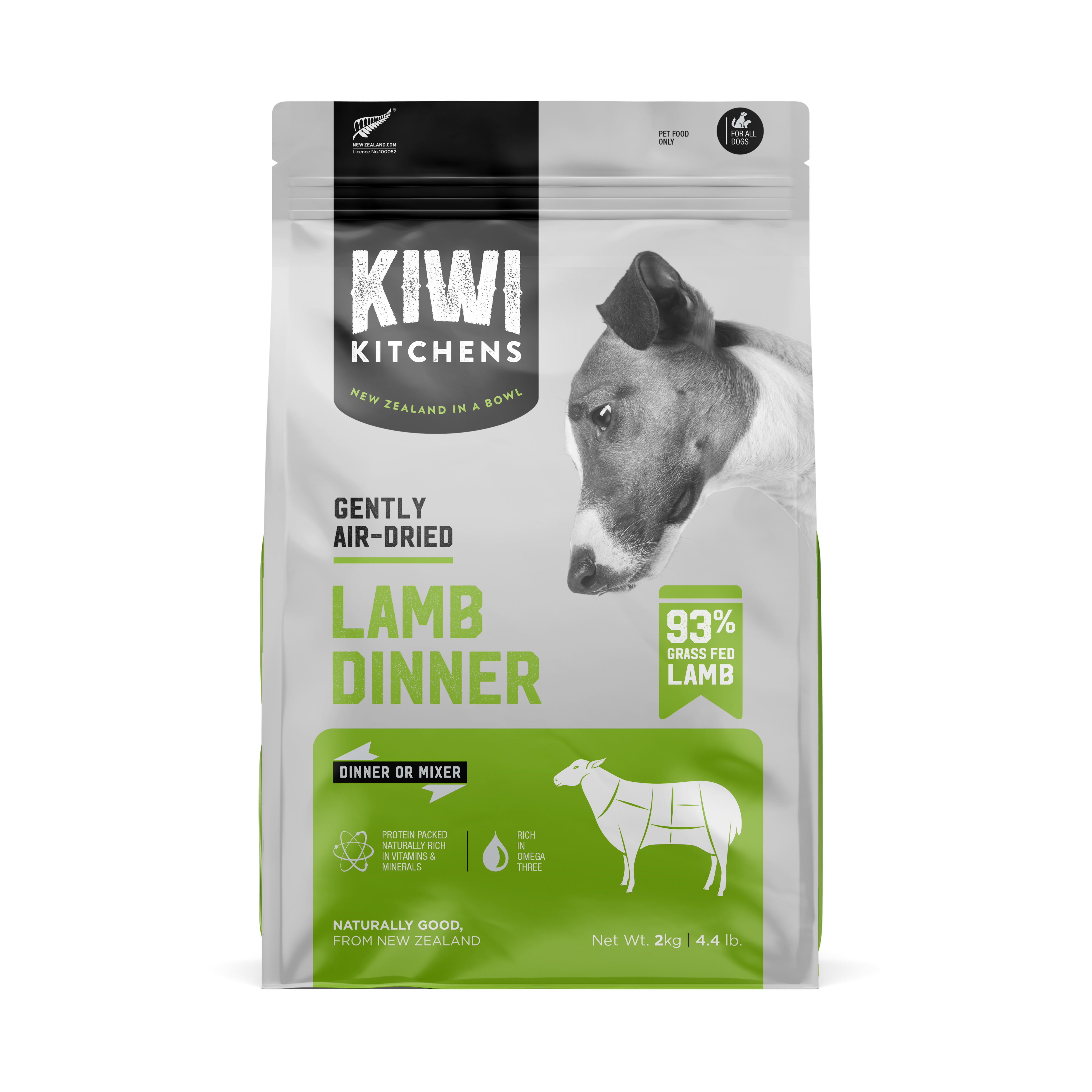 Air Dried Dog Food Bag