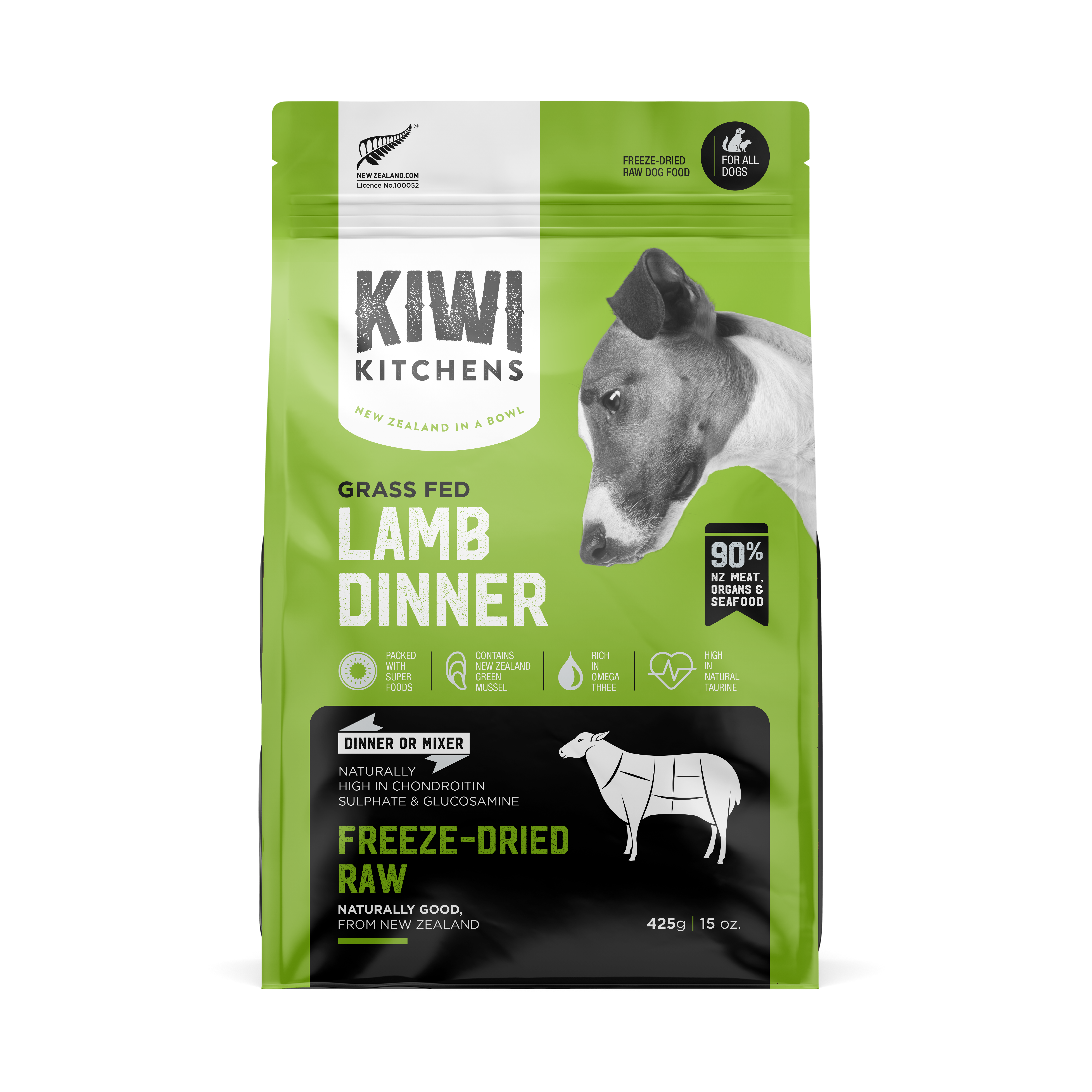 Air Dried Dog Food Bag