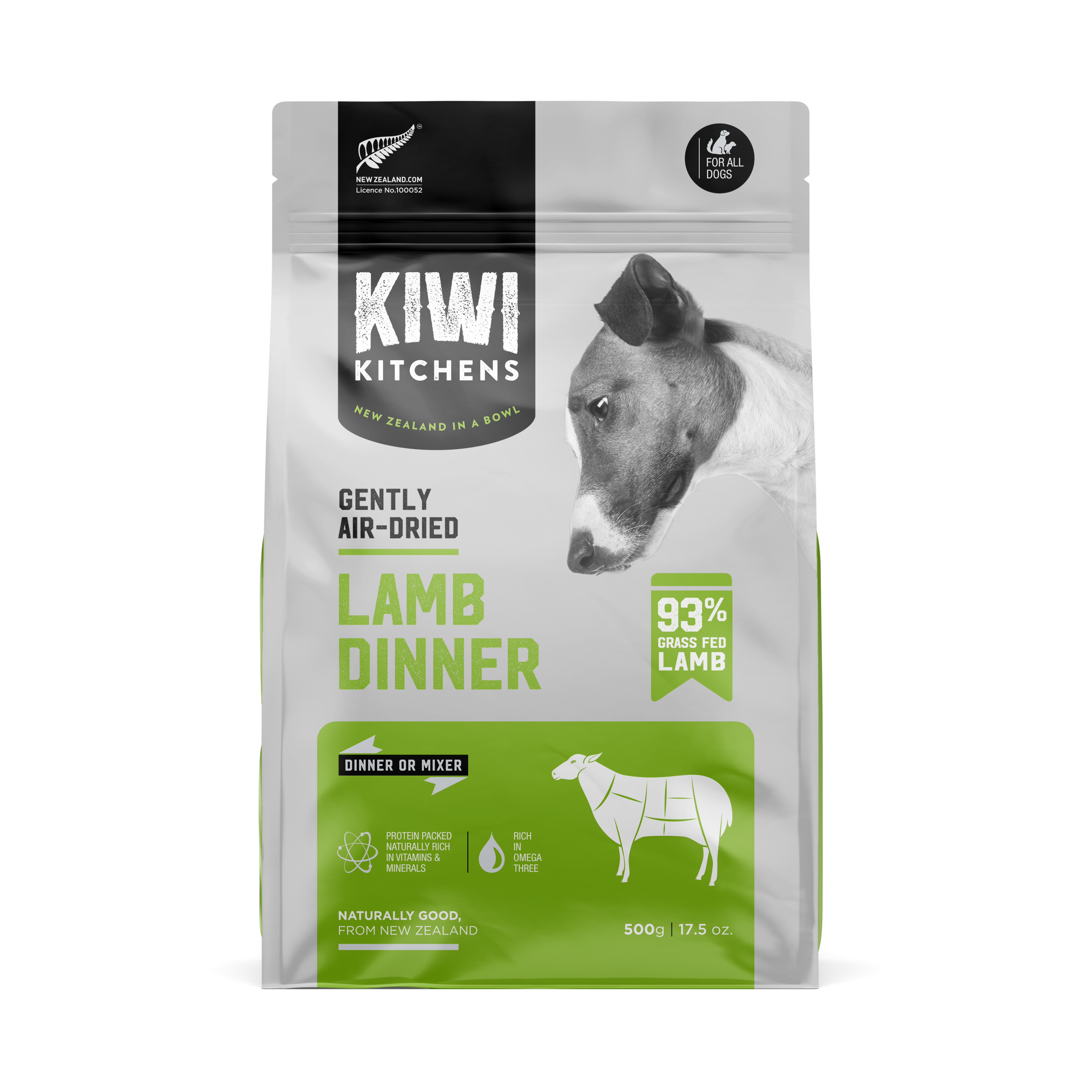 Air Dried Dog Food Bag