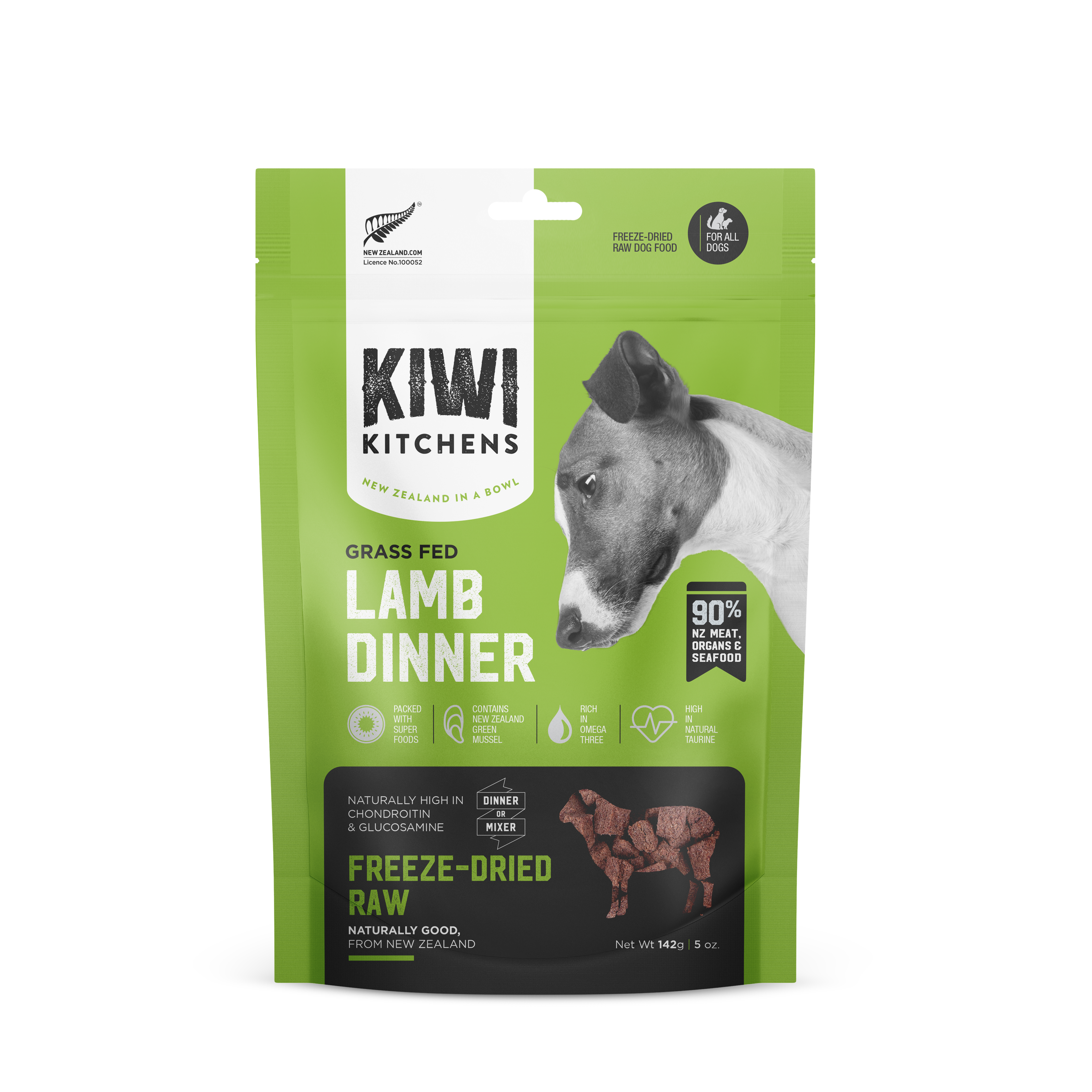 Air Dried Dog Food Bag