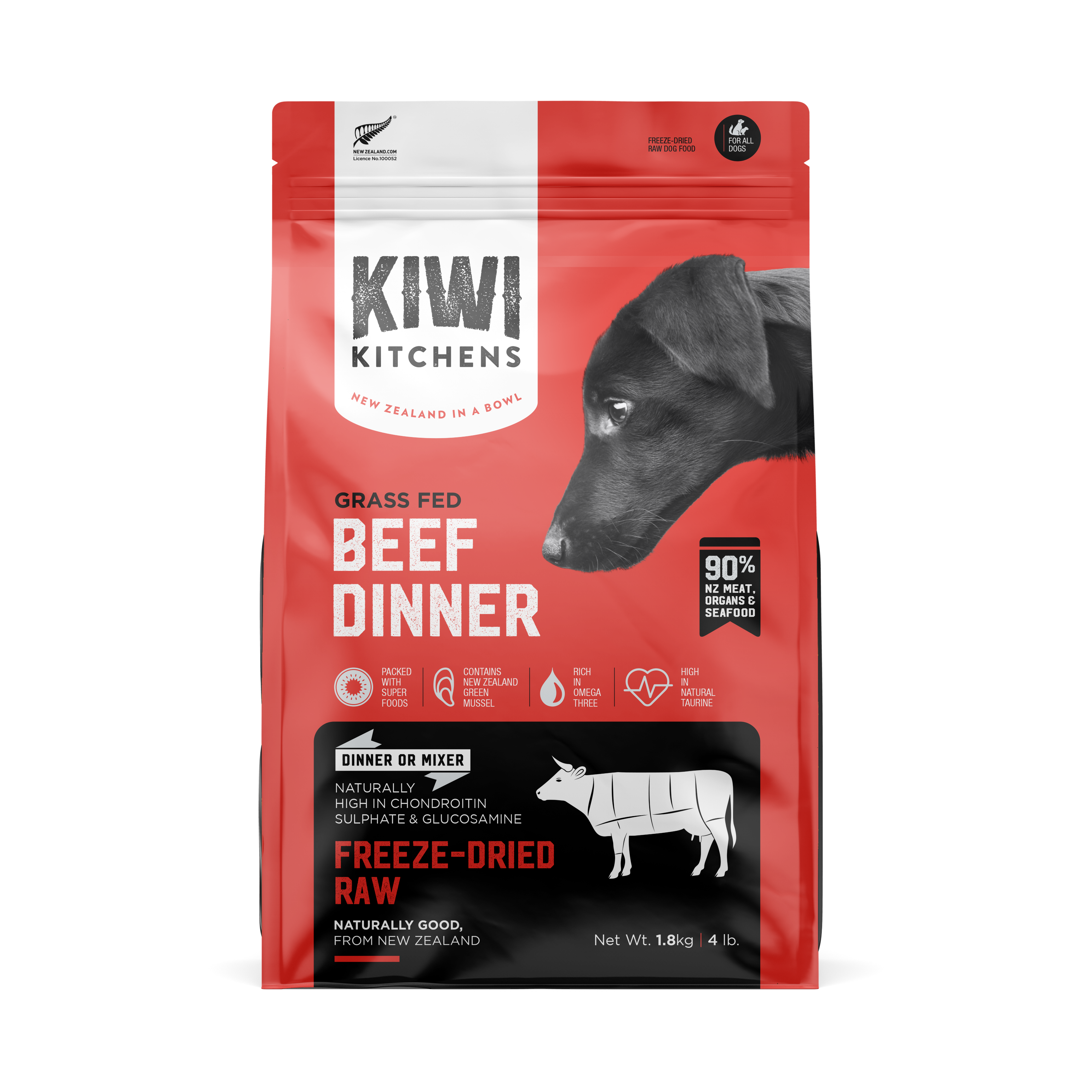 Air Dried Dog Food Bag