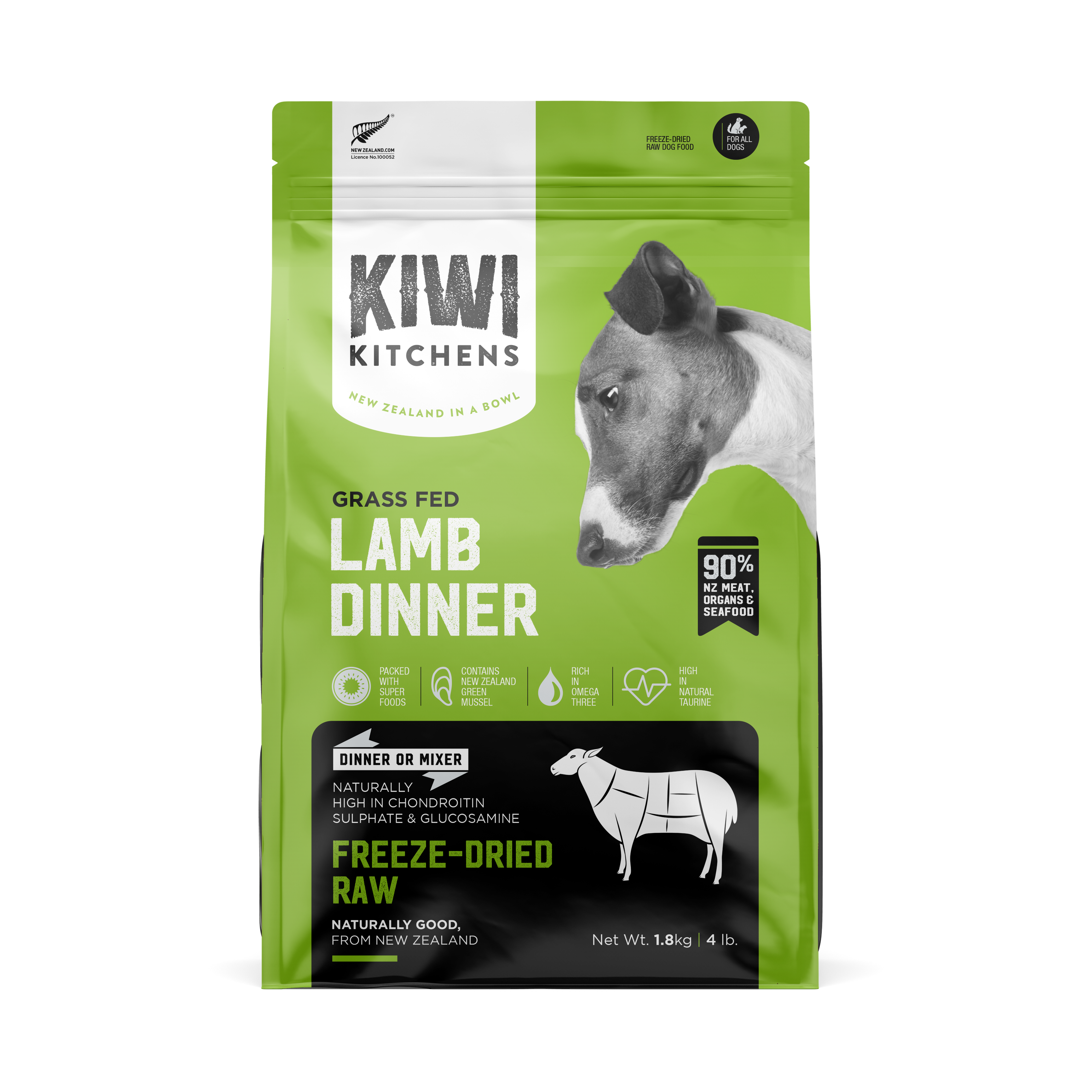 Air Dried Dog Food Bag