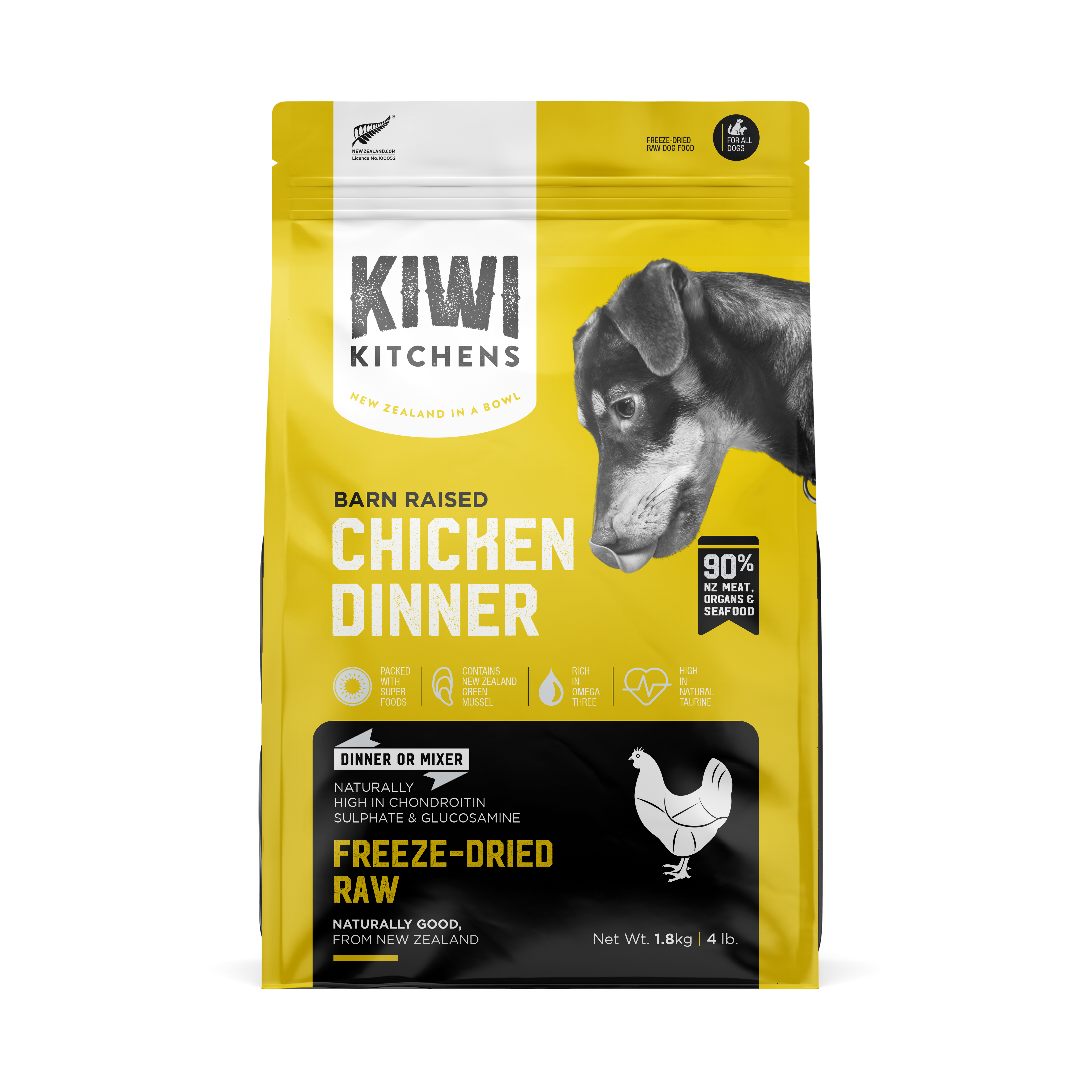 Air Dried Dog Food Bag